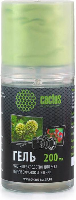 Cactus CS-S3004 чистящий набор для экранов и оптикиCS-S3004 Cactus CS-S3004 чистящий набор для экранов и оптикиCS-S3004Чистящий набор (салфетки + гель) Cactus CS-S3004, предназначен для очистки экранов и мониторов, стеклянных поверхностей копировальных аппаратов, сканеров и другой оргтехники.
