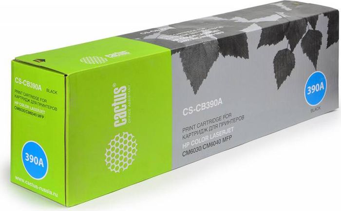 Cactus CS-CB390A, Black тонер-картридж для HP CLJ CM6030/CM6040/CP6015CS-CB390A Cactus CS-CB390A, Black тонер-картридж для HP CLJ CM6030/CM6040/CP6015CS-CB390AТонер-картридж Cactus CS-CB390A для лазерных принтеров HP CLJ CM6030/CM6040/CP6015. Расходные материалы Cactus для лазерной печати максимизируют характеристики принтера. Обеспечивают повышенную чёткость чёрного текста и плавность переходов оттенков серого цвета и полутонов, позволяют отображать мельчайшие детали изображения. Гарантируют надежное качество печати.