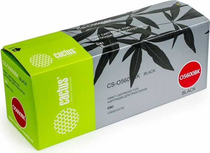 Cactus CS-O5600BK, Black тонер-картридж для Oki C5600/C5700CS-O5600BK Cactus CS-O5600BK, Black тонер-картридж для Oki C5600/C5700CS-O5600BKТонер-картридж Cactus CS-O5600BK для лазерных принтеров Oki C5600/C5700. Расходные материалы Cactus для лазерной печати максимизируют характеристики принтера. Обеспечивают повышенную чёткость чёрного текста и плавность переходов оттенков серого цвета и полутонов, позволяют отображать мельчайшие детали изображения. Гарантируют надежное качество печати.