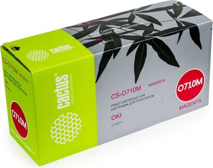 Cactus CS-O710Y, Yellow тонер-картридж для Oki C710/711CS-O710Y Cactus CS-O710Y, Yellow тонер-картридж для Oki C710/711CS-O710YТонер-картридж Cactus CS-O710Y для лазерных принтеров Oki C710/711. Расходные материалы Cactus для лазерной печати максимизируют характеристики принтера. Обеспечивают повышенную чёткость чёрного текста и плавность переходов оттенков серого цвета и полутонов, позволяют отображать мельчайшие детали изображения. Гарантируют надежное качество печати.