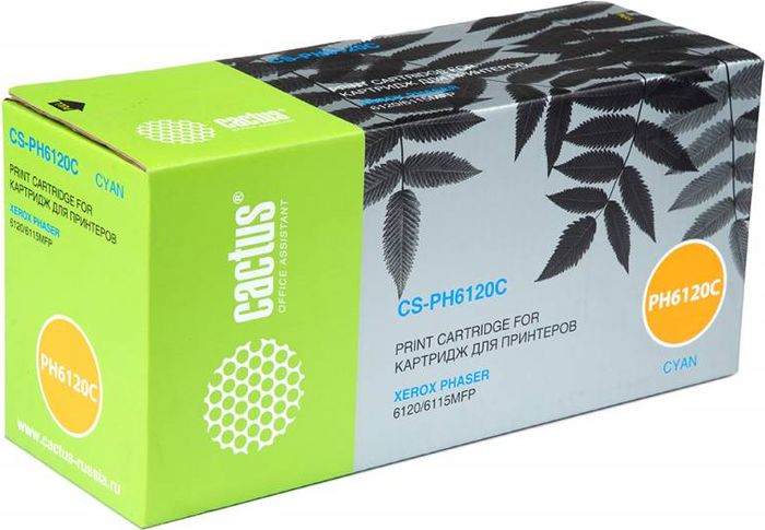 Cactus CS-PH6120C 113R00689, Cyan тонер-картридж для Xerox Phaser 6115/6120CS-PH6120C Cactus CS-PH6120C 113R00689, Cyan тонер-картридж для Xerox Phaser 6115/6120CS-PH6120CТонер-картридж Cactus CS-PH6120C 113R00689 для лазерных принтеров Xerox Phaser 6115/6120. Расходные материалы Cactus для лазерной печати максимизируют характеристики принтера. Обеспечивают повышенную чёткость чёрного текста и плавность переходов оттенков серого цвета и полутонов, позволяют отображать мельчайшие детали изображения. Гарантируют надежное качество печати.