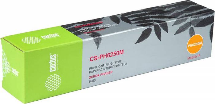 Cactus CS-PH6250M 106R00669, Magenta тонер-картридж для Xerox Phaser 6250CS-PH6250M Cactus CS-PH6250M 106R00669, Magenta тонер-картридж для Xerox Phaser 6250CS-PH6250MТонер-картридж Cactus CS-PH6250M 106R00669 для лазерных принтеров Xerox Phaser 6250. Расходные материалы Cactus для лазерной печати максимизируют характеристики принтера. Обеспечивают повышенную чёткость чёрного текста и плавность переходов оттенков серого цвета и полутонов, позволяют отображать мельчайшие детали изображения. Гарантируют надежное качество печати.