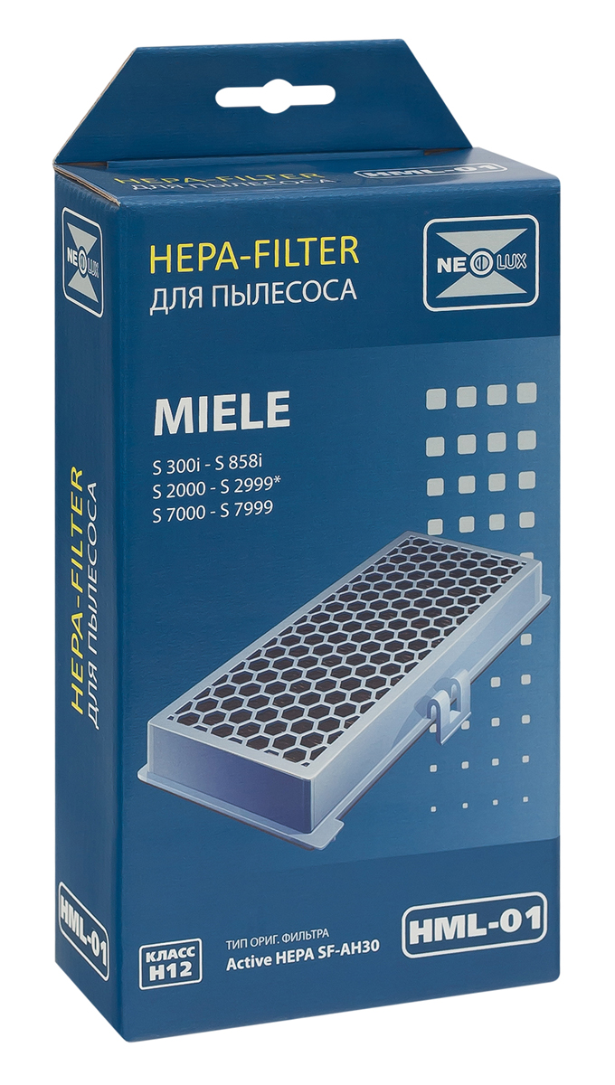 Neolux HML-01 HEPA-фильтр для пылесоса MieleHML-01 Neolux HML-01 HEPA-фильтр для пылесоса MieleHML-01HEPA фильтр Neolux HML-01 предназначен для пылесосов MIELE. Благодаря специальному слою активированного угля, фильтр отфильтровывает неприятные запахи, а также задерживает частицы, на которые реагируют аллергики.