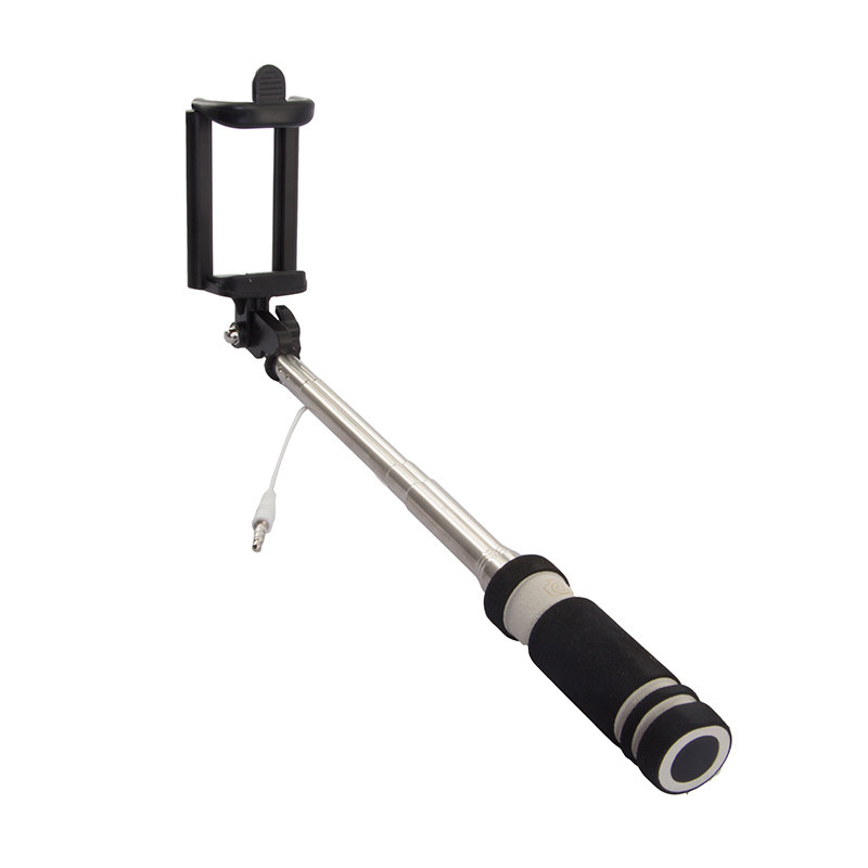 Rekam SelfiPod S-350B, Black монопод для селфи2303000350 Rekam SelfiPod S-350B, Black монопод для селфи2303000350Теперь, снимая селфи, вы можете использовать все преимущества вашей камеры и создавать по-настоящему качественные автопортреты с высоким разрешением с помощью монопода Rekam SelfiPod S-350. Он будет незаменим во время прогулок и массовых мероприятий. Для управления имеется удобно расположенная кнопка на рукоятке. Подключается к смартфону через разъем 3,5 мм. В сложенном виде SelfiPod S-350 очень компактен и легко умещается в небольшой сумке и даже кармане. Ручка монопода имеет современный, эргономичный дизайн и выполнена из нескользящего материала.