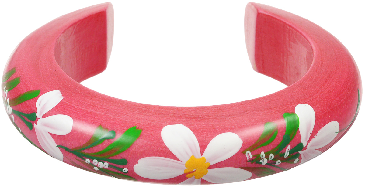 Браслет Kawaii Factory Summer Flowers, цвет: красный. KW090-000046KW090-000046 Браслет Kawaii Factory Summer Flowers, цвет: красный. KW090-000046KW090-000046Яркий лаконичный браслет Summer Flowers от Kawaii Factory напомнит вам о теплых летних днях. Он выполнен из дерева, покрыт лаком и украшен тонкой ручной росписью. Это универсальное украшение подойдет как к дневному повседневному наряду, так и к праздничному вечернему образу. На руке браслет смотрится нарядно и необычно, благодаря сочетанию цветов и оригинальной форме. Добавьте своему образу яркость и легкость, чтобы насладиться ощущением исключительности. Красивый браслет Summer Flowers от Kawaii Factory подарит вам возможность быть особенной.