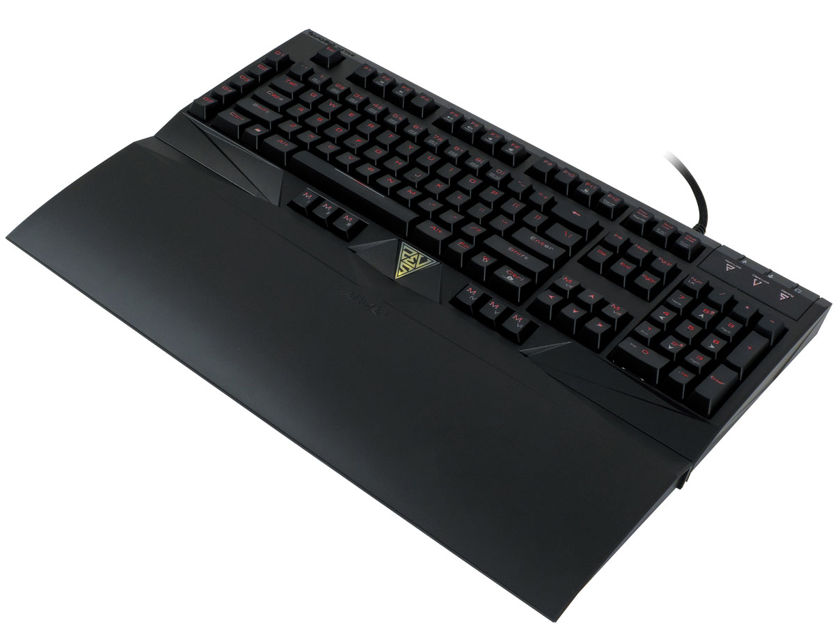 Gamdias Hermes Ultimate Cherry MX Brown игровая клавиатураGKB2010 br Gamdias Hermes Ultimate Cherry MX Brown игровая клавиатураGKB2010 brМеханическая клавиатура Gamdias Hermes Ultimate c премиальной начинкой, полной подсветкой клавиш, 13 дополнительными клавишами и опорой для запястий. Опора игровой клавиатуры также используется в качестве пылезащитной крышки, полностью закрывая клавиши и защищая их от внешнего воздействия. Механизм Cherry MX: Механические переключатели Cherry MX Brown обеспечат минимум 50 миллионов точных нажатий. Высокопроизводительный микропроцессор: 32-битный процессор ARM Cortex Premium обеспечивает исключительную вычислительную мощность. 512 КБ встроенной памяти: Позволяет записать 10 профилей настройки, огромное количество макросов, а также сохранить голосовые сообщения и звуки для использования в макросах или назначения на клавиши. 13 интеллектуальных клавиш: Возможность полного перепрограммирования клавиш через редактор макросов с неограниченными возможностями. Gamdias Element: Запатентованная...
