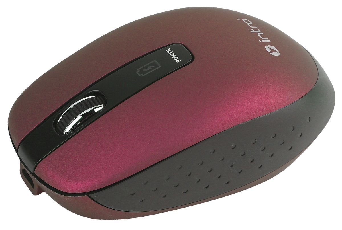 Intro MW540 Wireless, Red беспроводная мышьMW540 Intro MW540 Wireless, Red беспроводная мышьMW540Важной особенностью Intro MW540 Wireless является возможность зарядки аккумулятора мыши без прекращения работы. В комплекте устройства идет USB-кабель, с помощью которого можно подключать мышь к USB-порту компьютера для подзарядки и при этом продолжать работу. На время зарядки мышь временно превращается в хвостатую. Эргономичный дизайн корпуса разработан для продолжительной работы без ощущения усталости. Радиус действия беспроводной связи составляет 10 метров, что обеспечивает большую свободу действий. Intro MW540 Wireless может работать практически на любой поверхности. Оптический сенсор обеспечивает максимально точное позиционирование курсора.
