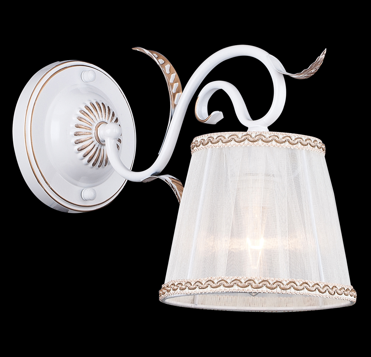 Бра Natali Kovaltseva Iris 11389/1W White GoldIRIS 11389/1W WHITE GOLD Бра Natali Kovaltseva Iris 11389/1W White GoldIRIS 11389/1W WHITE GOLDВ коллекциях NATALI KOVALTSEVA представлены разные стили – от классики до хайтека. Дизайн и технологическая составляющая продукции разрабатывается в R&D центре компании, который находится в г. Дюссельдорф, Германия. При производстве нашей продукции используются высококачественные и эксклюзивные материалы: хрусталь ASFOR, муранское стекло, перламутр, 24-каратное золото, бронза. Производство светильников соответствует стандарту системы менеджмента качества ISO 9001-2000. На всю продукцию ТМ Natali Kovaltseva распространяется гарантия.