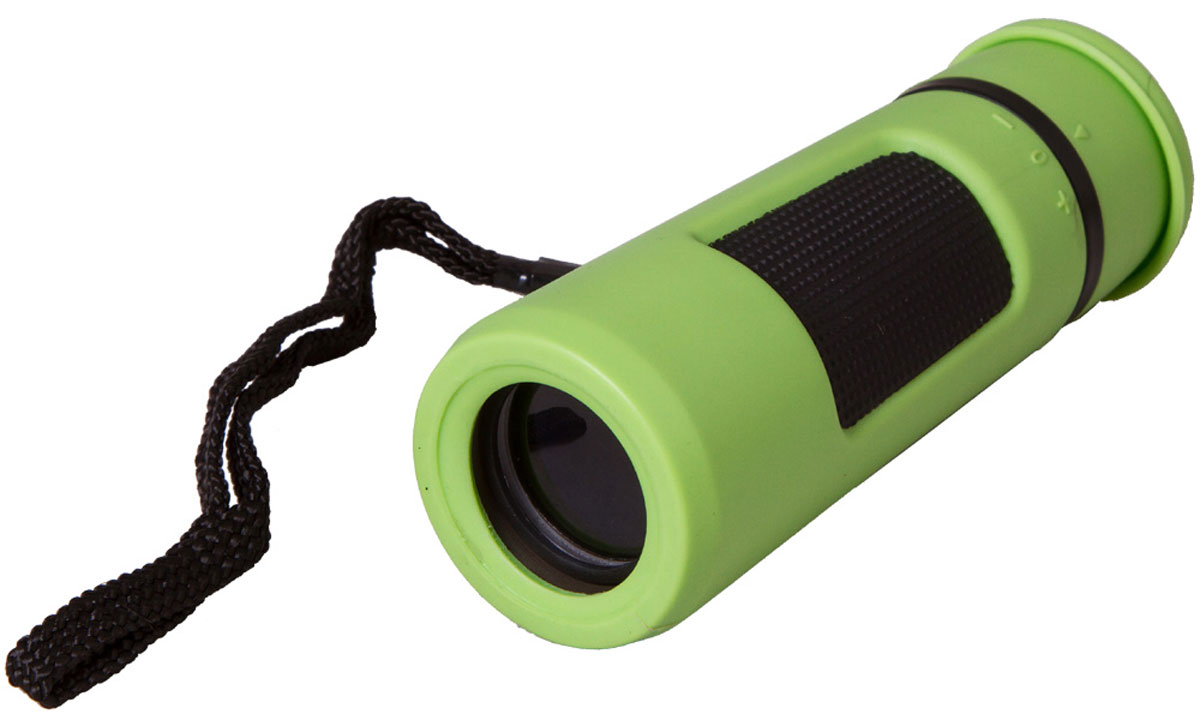 Bresser Topas 10x25, Green монокуляр8911028B4K000 Bresser Topas 10x25, Green монокуляр8911028B4K000Компактный монокуляр Bresser Topas 10x25 для туристов, путешественников и натуралистов. Это гармоничное сочетание удобства использования, надежности конструкции и высоких оптических характеристик. Лучше всего этот миниатюрный монокуляр проявит себя при дневных наблюдениях: изучении птиц, просмотре спортивных мероприятий, исследовании дикой природы. Благодаря металлическому корпусу он переживет любые дорожные потрясения. Монокуляр Bresser Topas 10x25 обеспечит получение качественной и высококонтрастной картинки, правильно передаст цвета и позволит рассмотреть удаленные предметы в мельчайших деталях. Все оптические элементы изготовлены из стекла, а внешние линзы имеют полное просветление. Чтобы сделать картинку максимально четкой, вы можете откорректировать диоптрии окуляра и точно настроить фокус. Боковые части монокуляра имеют резиновые покрытие для удобства и надежности захвата.