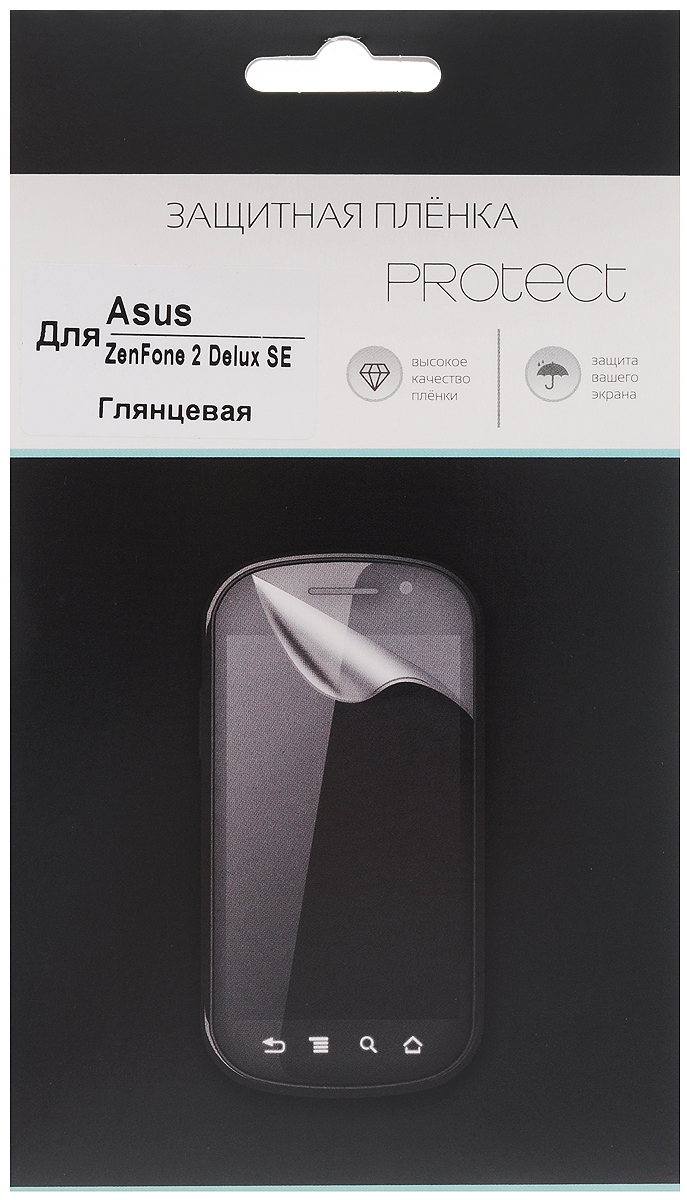 Protect защитная пленка для Asus ZenFone 2 Deluxe SE, глянцевая21775 Protect защитная пленка для Asus ZenFone 2 Deluxe SE, глянцевая21775Защитная пленка Protect для Asus ZenFone 2 Deluxe SE предохранит дисплей от пыли, царапин, потертостей и сколов. Пленка обладает повышенной стойкостью к механическим воздействиям, оставаясь при этом полностью прозрачной.