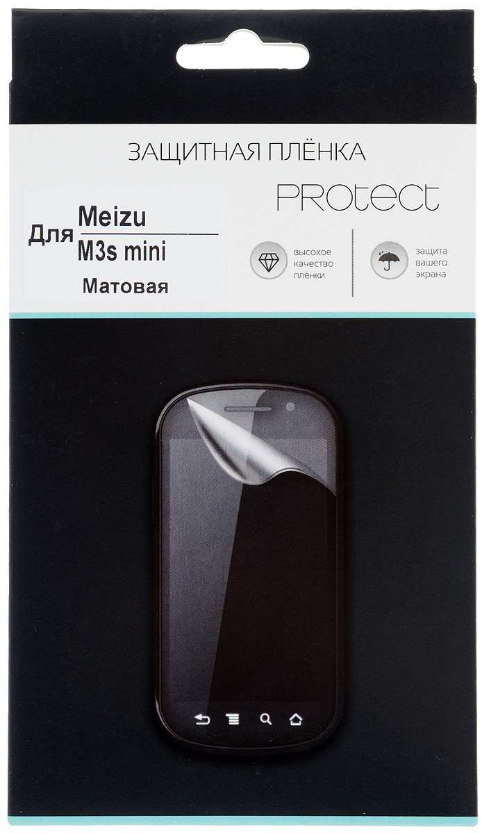 Protect защитная пленка для Meizu M3s mini, матовая24829 Protect защитная пленка для Meizu M3s mini, матовая24829Защитная пленка Protect предохранит дисплей Meizu M3s mini от пыли, царапин, потертостей и сколов. Пленка обладает повышенной стойкостью к механическим воздействиям, оставаясь при этом полностью прозрачной. Она практически незаметна на экране гаджета и сохраняет все характеристики цветопередачи и чувствительности сенсора.