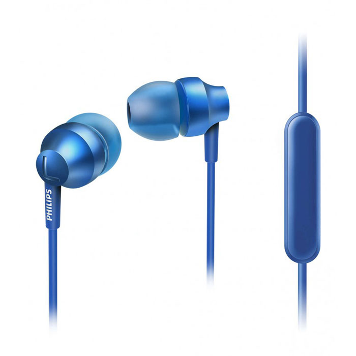 Philips SHE3855BL/01 наушникиSHE3855BL/00 Philips SHE3855BL/01 наушникиSHE3855BL/00Стильные и удобные наушники-вкпадыши Philips Chromz (SHE3855) с превосходным дизайном обеспечивают воспроизведение насыщенных басов. Цвета матовой отделки, выполненной методом вакуумной металлизации, соответствуют цветам iPhone 6s. В комплект входят насадки 3 размеров (маленькие, средние и большие), чтобы вы могли выбрать подходящий вариант для себя. Благодаря встроенному микрофону можно легко переключаться между режимами разговора и прослушивания музыки, чтобы всегда оставаться на связи. Качественная матовая отделка, выполненная методом вакуумной металлизации, обеспечивает дополнительную защиту. Эргономичная овальная звуковая трубка обеспечивает максимально комфортную посадку, подстраиваясь под форму уха. Ультракомпактные наушники с удобной посадкой полностью заполняют ушную раковину и заглушают внешние звуки. Компактные наушники-вкладыши Philips Chromz (SHE3855) с удобной посадкой и мощными излучателями...
