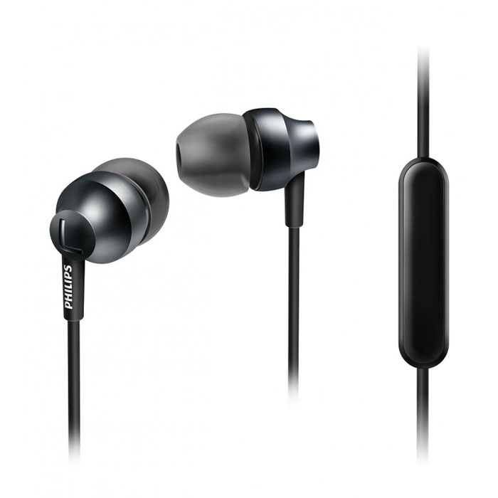 Philips SHE3855SG/00 наушникиSHE3855SG/00 Philips SHE3855SG/00 наушникиSHE3855SG/00Стильные и удобные наушники-вкпадыши Philips Chromz (SHE3855) с превосходным дизайном обеспечивают воспроизведение насыщенных басов. Цвета матовой отделки, выполненной методом вакуумной металлизации, соответствуют цветам iPhone 6s. В комплект входят насадки 3 размеров (маленькие, средние и большие), чтобы вы могли выбрать подходящий вариант для себя. Благодаря встроенному микрофону можно легко переключаться между режимами разговора и прослушивания музыки, чтобы всегда оставаться на связи. Качественная матовая отделка, выполненная методом вакуумной металлизации, обеспечивает дополнительную защиту. Эргономичная овальная звуковая трубка обеспечивает максимально комфортную посадку, подстраиваясь под форму уха. Ультракомпактные наушники с удобной посадкой полностью заполняют ушную раковину и заглушают внешние звуки. Компактные наушники-вкладыши Philips Chromz (SHE3855) с удобной посадкой и мощными излучателями...