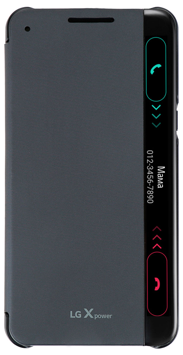 LG Flip Cover чехол для X Power, Dark BlueCFV-230.AGRAIB LG Flip Cover чехол для X Power, Dark BlueCFV-230.AGRAIBLG Flip Cover для X Power имеет утонченный дизайн с тканевым узором на задней крышке. Быстрый доступ к основным функциям: звонки, оповещения, смс, не открывая чехла. Конструкция чехла надежно защитит смартфон от повреждений, царапин и пыли. Имеется свободный доступ ко всем кнопкам и разъемам телефона.