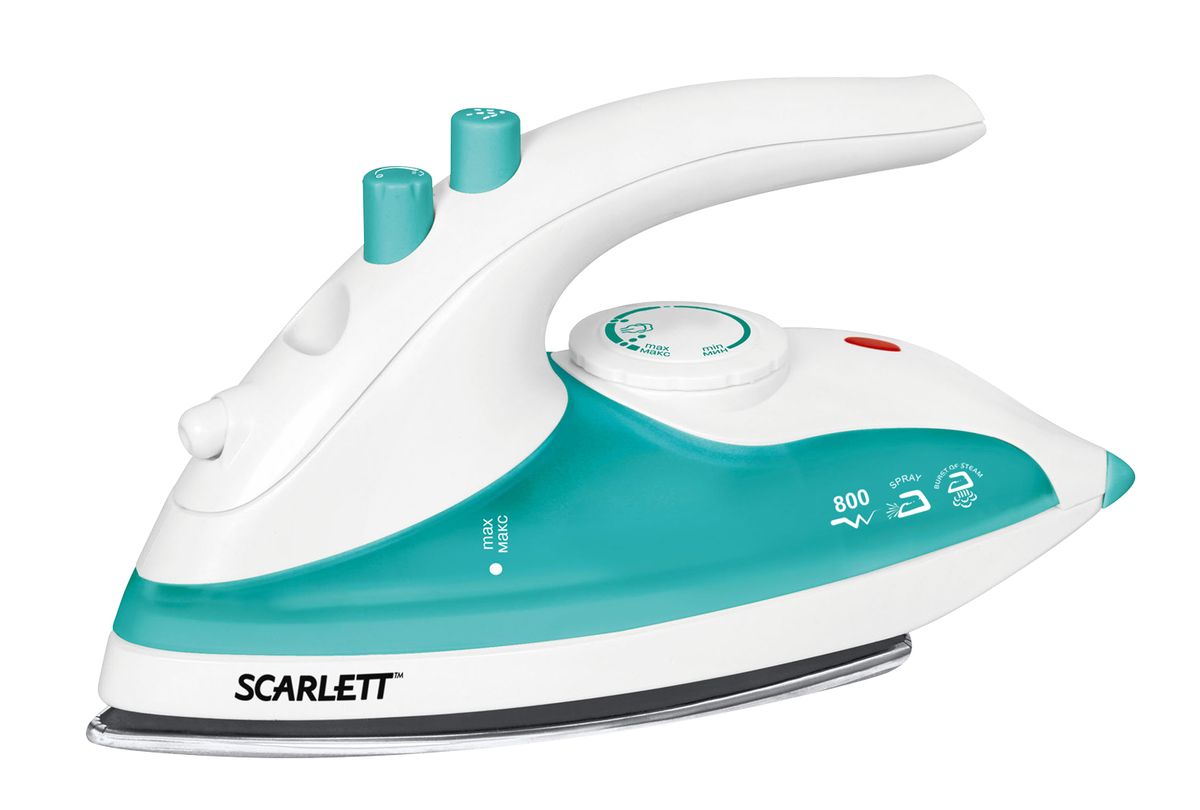 Scarlett SC-1135S, White Green утюгSC-1135S G Scarlett SC-1135S, White Green утюгSC-1135S GScarlett SC-1135S - компактный и легкий утюг для путешествий. Он имеет паровые отверстия для качественного отпаривания вашей одежды. Специальная форма носика идеальна для проглаживания труднодоступных мест. Имеется также возможность регулировки температуры и индикация нагрева утюга. Безопасен для всех типов ткани. Терморегулятор Подошва GlissAir имеет хорошие антипригарные свойства Световой индикатор нагрева Защитный чехол на рабочей поверхности Резиновые ножки для дополнительной устойчивости в вертикальном положении Переключатель напряжения 220/110В