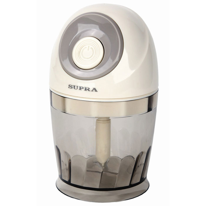 Supra CHS-1080 измельчительCHS-1080 Supra CHS-1080 измельчительCHS-1080Измельчитель для продуктов Supra CHS-1080 мощностью 300 Вт сочетает в себе профессиональное качество и стильный современный дизайн, а также удобство функциональность и практичность. Эта модель безусловно станет замечательным помощником на вашей кухне! Supra CHS-1080 изготовлена из качественного пластика и нержавеющей стали и прослужит вам долгие годы. С этим измельчителем вы сможете запросто создать вкусные аппетитные блюда!
