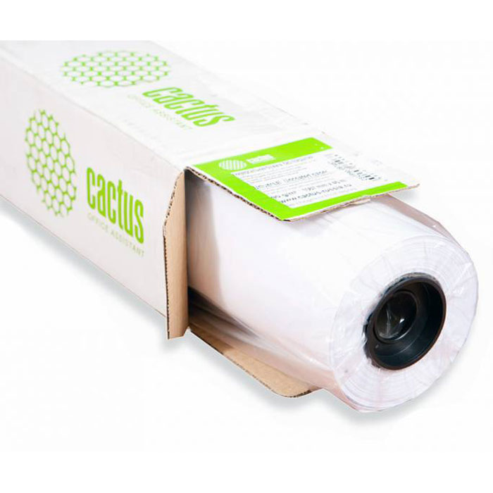 Cactus CS-PM180-91430 914мм/180г/м2 матовая фотобумага для струйной печати (30 м)CS-PM180-91430 Cactus CS-PM180-91430 914мм/180г/м2 матовая фотобумага для струйной печати (30 м)CS-PM180-91430Бумага является одним из важнейших расходных материалов при печати, а от ее качества зависит конечный отпечаток. Фотобумага Cactus CS-PM180-91430 шириной 914 мм в рулоне 30 м и втулкой 50,8 мм обладает плотностью 180 г/м2, матовым покрытием и гарантирует отличный результат. Подходит для использования в плоттерах и подобных им устройствах.