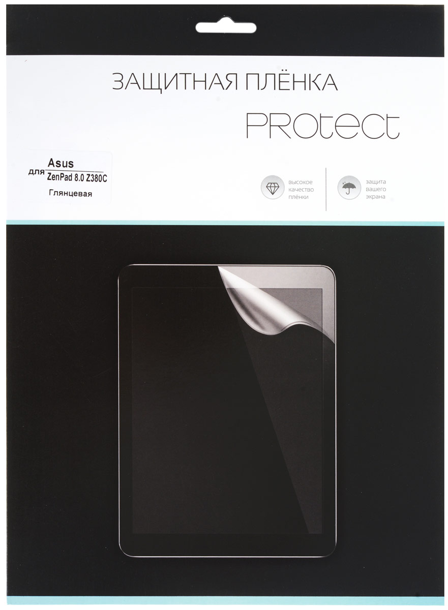 Protect защитная пленка для Asus ZenPad 8.0 Z380C, глянцевая21761 Protect защитная пленка для Asus ZenPad 8.0 Z380C, глянцевая21761Защитная пленка Protect предохранит дисплей Asus ZenPad 8.0 Z380C от пыли, царапин, потертостей и сколов. Пленка обладает повышенной стойкостью к механическим воздействиям, оставаясь при этом полностью прозрачной. Она практически незаметна на экране гаджета и сохраняет все характеристики цветопередачи и чувствительности сенсора.