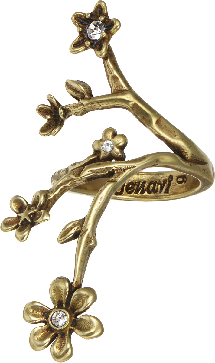Кольцо Jenavi Tenerezza. Фиоре, цвет: бронзовый. f713w000. Размер 20f713w000 Кольцо Jenavi Tenerezza. Фиоре, цвет: бронзовый. f713w000. Размер 20f713w000Элегантное кольцо Jenavi Tenerezza. Фиоре изготовлено из качественного металла с бронзовым покрытием. Декоративная часть изделия выполнена в виде ветвей с цветами, украшенными стразами Swarovski. Внутренняя сторона кольца дополнена тисненой надписью с названием бренда. Такое стильное кольцо идеально дополнит ваш образ и подчеркнет вашу индивидуальность.