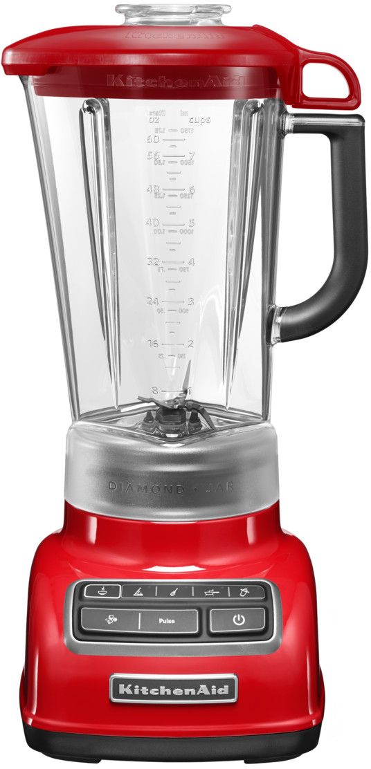 KitchenAid 5KSB1585EER, Red блендер5KSB1585EER KitchenAid 5KSB1585EER, Red блендер5KSB1585EERСтационарный блендер KitchenAid Diamond - надежный помощник на каждый день. Удобная умная кухонная техника значительно облегчает жизнь каждой женщины, превращая процесс приготовления пищи из будничной рутины в искусство. Стационарный блендер KitchenAid Diamond - именно тот незаменимый и долговечный помощник на кухне, с помощью которого вы создадите свои лучшие кулинарные шедевры, ежедневно радуя близких людей и удивляя гостей. Стационарный блендер Kitchen Aid Diamond обладает массой достоинств, позволяющих ему работать безопасно и эффективно. Благодаря наличию 5 скоростей он может перемешивать и смешивать ингредиенты, измельчать их и превращать в пюре. Помимо основных функций в нем предусмотрен импульсный режим, делающий возможным контроль степени готовности блюда и режим дробления льда.