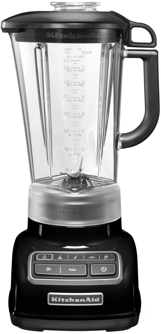 KitchenAid 5KSB1585EOB, Black блендер5KSB1585EOB KitchenAid 5KSB1585EOB, Black блендер5KSB1585EOBСтационарный блендер KitchenAid Diamond - надежный помощник на каждый день. Удобная умная кухонная техника значительно облегчает жизнь каждой женщины, превращая процесс приготовления пищи из будничной рутины в искусство. Стационарный блендер KitchenAid Diamond - именно тот незаменимый и долговечный помощник на кухне, с помощью которого вы создадите свои лучшие кулинарные шедевры, ежедневно радуя близких людей и удивляя гостей. Стационарный блендер Kitchen Aid Diamond обладает массой достоинств, позволяющих ему работать безопасно и эффективно. Благодаря наличию 5 скоростей он может перемешивать и смешивать ингредиенты, измельчать их и превращать в пюре. Помимо основных функций в нем предусмотрен импульсный режим, делающий возможным контроль степени готовности блюда и режим дробления льда.