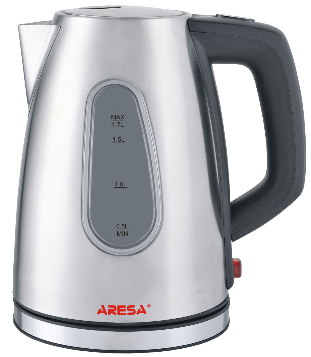 Aresa AR-3406 чайник электрическийAR-3406 Aresa AR-3406 чайник электрическийAR-3406Электрический чайник Aresa AR-3406 в стильном металлическом корпусе мощностью 2000 Вт и объемом 1,7 литра отвечает всем современным требованиям надежности и безопасности. При его производстве используются только высококачественные и экологически безопасные материалы, а также нагревательный элемент и контроллеры высокого класса надежности. Устройство будет служить вам долгие годы, наполняя ваш быт комфортом!