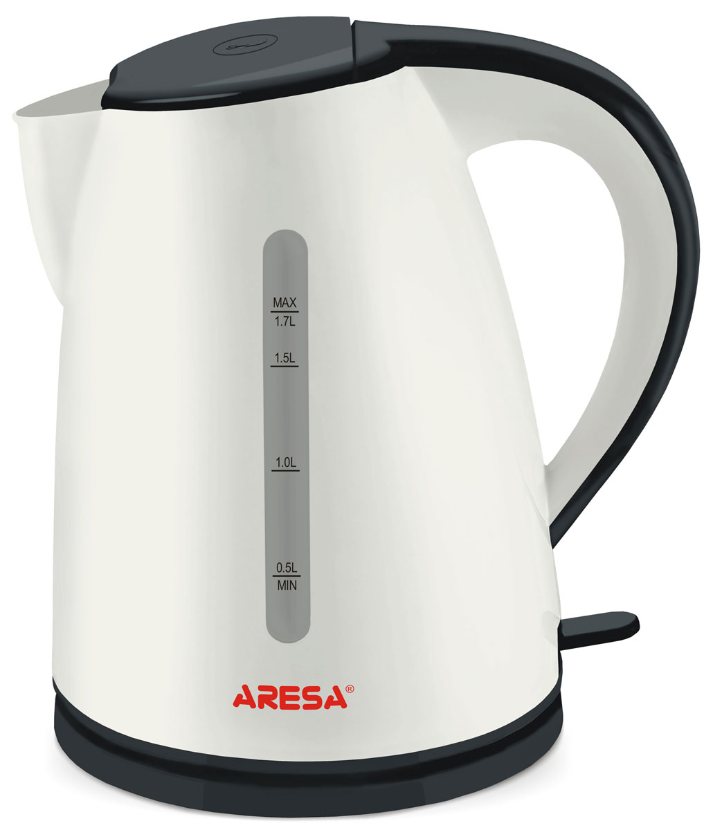 Aresa AR-3430 чайник электрическийAR-3430 Aresa AR-3430 чайник электрическийAR-3430Электрический чайник Arsea AR-3430 мощностью 2000 Вт и объемом 1,7 литра отвечает всем современным требованиям надежности и безопасности. При его производстве используются только высококачественные и экологически безопасные материалы, а также нагревательный элемент и контроллеры высокого класса надежности. Устройство будет служить вам долгие годы, наполняя ваш быт комфортом!