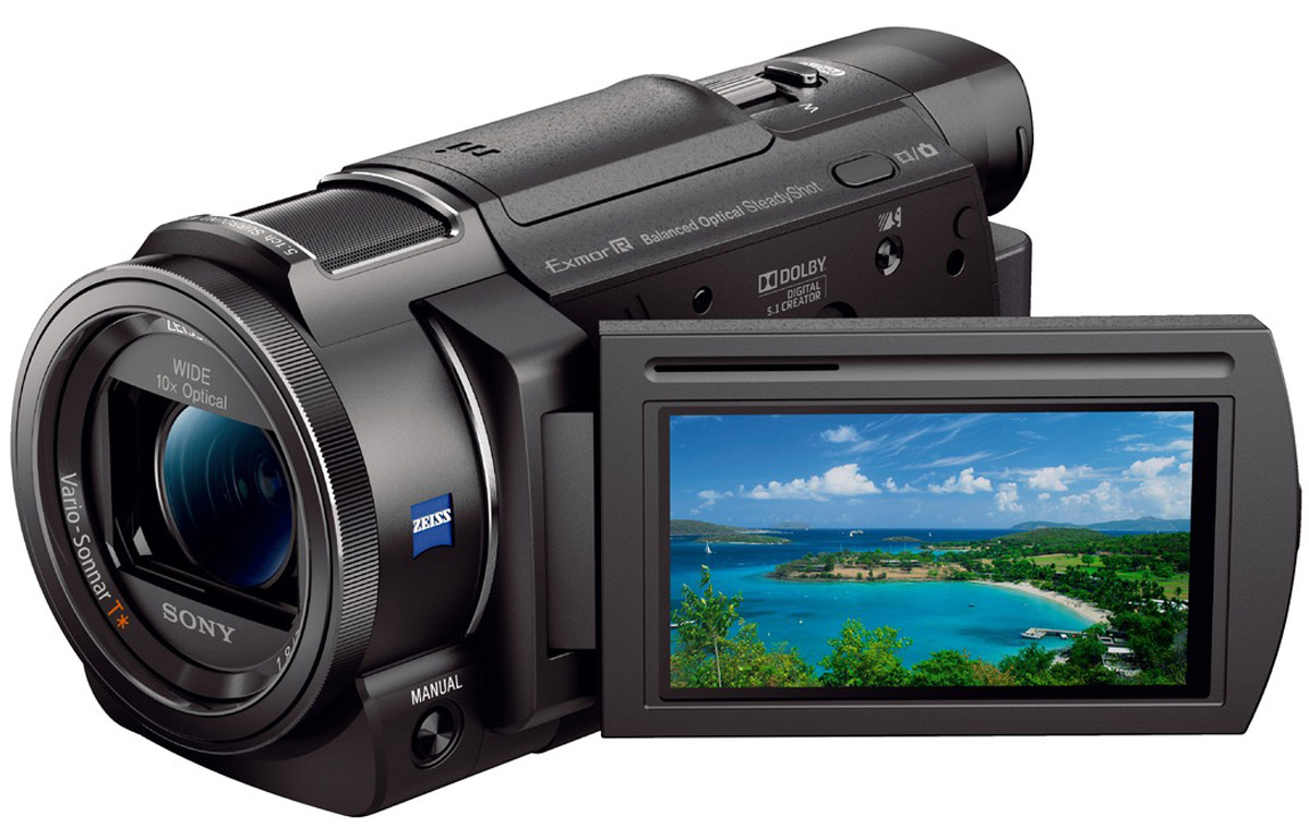 Sony FDR-AX53 цифровая видеокамераFDRAX53B.CEE Sony FDR-AX53 цифровая видеокамераFDRAX53B.CEEЗапечатлейте яркие моменты и эмоции, не теряйте оригинального взгляда на мир. Благодаря видеокамере Sony FDR-AX53 воспоминания навсегда останутся с вами. Технология стабилизации изображения Balanced Optical SteadyShot и быстрый интеллектуальный АФ позволяет добиваться точного результата согласно первоначальной задумке. Микрофон новой конструкции обеспечивает запись объемного звука для передачи окружающей атмосферы. Кроме того, можно экспериментировать с замедленной и ускоренной съемкой и управлением усиления благодаря профессиональным функциям и ручной настройке параметров. Возможности этой камеры для творчества безграничны. Объектив ZEISS Vario-Sonnar T с фокусным расстоянием 26,8 мм в максимальном широкоугольном положении позволяет захватить в кадр больше. Увеличенная площадь каждой светочувствительной ячейки повышает чувствительность матрицы и позволяет вести съемку даже в темноте. Эффективная работа привода системы АФ и передовая система...