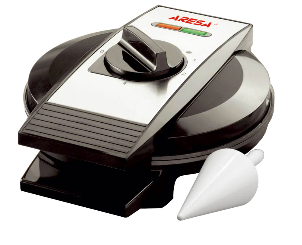 Aresa AR-2803 вафельницаAR-2803 Aresa AR-2803 вафельницаAR-2803Вафельница Aresa AR-2803 имеет надежный и прочный корпус из термостойкого пластика. Форма с бортиками для удаления излишков теста позволяет приготовить восхитительные вафли. 4 температурных режима способствуют равномерному прожариванию. В комплект входит конус для свёртывания вафли в рожок. Высококачественное антипригарное покрытие обеспечит комфортное использование и чистку прибора. Для отслеживания работы вафельница имеются световой индикатор питания и нагрева.