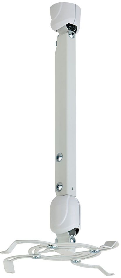 Kromax Projector-400w, White потолочный кронштейн для проекторовPROJECTOR-400w Kromax Projector-400w, White потолочный кронштейн для проекторовPROJECTOR-400wПотолочный кронштейн Kromax Projector-400w для проекторов. Надежная стальная конструкция Быстрая установка и снятие проектора Максимальная степень подвижности проектор можно вращать на 360° и наклонять на ±30° Декоративные пластиковые накладки Кабель-канал Регулируемая высота штанги от мм до 811 мм.