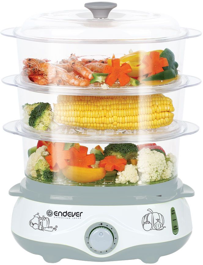 Endever Vita-170 пароваркаVita-170 Endever Vita-170 пароваркаVita-170Пароварка Endever Vita - необходимый прибор для приготовления истинных кулинарных шедевров. Она максимально облегчает процесс приготовления блюд и гарантирует идеальный результат. Это разработка, произведенная с использованием собственных современных электронных технологий, и, как результат - долговечный и высокопроизводительный прибор. Предназначена для приготовления блюд на пару, таких как манты, рыба и овощи на пару, тефтели, морепродукты, кукуруза и пр.