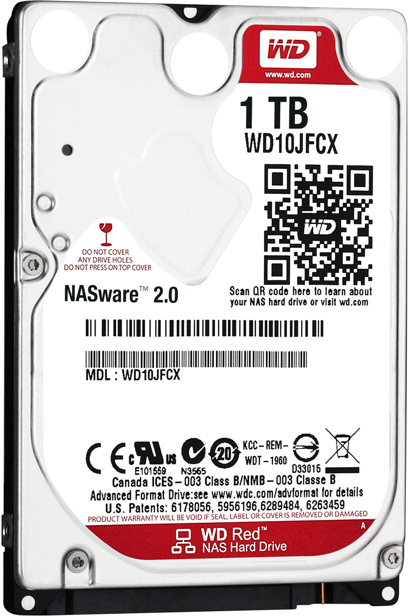 WD Red 1TB внутренний жесткий диск (WD10JFCX)WD10JFCX WD Red 1TB внутренний жесткий диск (WD10JFCX)WD10JFCXЧтобы быстро и удобно транслировать медиафайлы, создавать резервные копии данных, хранящихся на ПК, обмениваться файлами и работать с цифровыми материалами, установите в сетевом устройстве хранения накопители WD Red. Удобная интеграция, надежная защита данных и оптимальное быстродействие для систем NAS с высокими требованиями. Транслируйте цифровые материалы, выполняйте их резервное копирование, систематизируйте их и отправляйте на телевизор, ПК и другие устройства. Технология NASware повышает совместимость ваших накопителей с системами NAS, обеспечивая тем более высокое качество воспроизведения цифровых материалов на устройствах. В основе процветания любого бизнеса лежат производительность и эффективность. И именно этими двумя принципами WD руководствовались, разрабатывая накопители Red. Благодаря накопителю WD Red в системах NAS вы сможете предоставлять общий доступ к файлам и выполнять их резервное копирование с той же скоростью, с какой...
