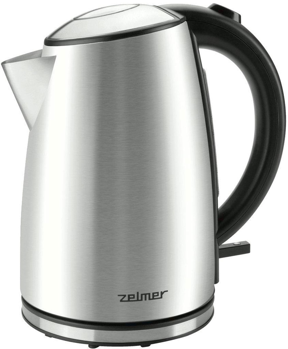 Zelmer ZCK1274X электрический чайникZCK1274X Zelmer ZCK1274X электрический чайникZCK1274XЧайник Zelmer ZCK1274X оборудован плоским нагревательным элементом мощностью в 2200 Вт, позволяющим действительно быстро вскипятить воду. Практичная, размещенная на ручке чайника, кнопка облегчает открывание крышки, а прозрачный индикатор уровня воды позволяет точно определить ее количество в чайнике. Работу чайника сигнализирует переключатель с подсветкой, когда процесс кипячения воды завершиться - переключатель поменяет свое положение и подсветка потухнет.