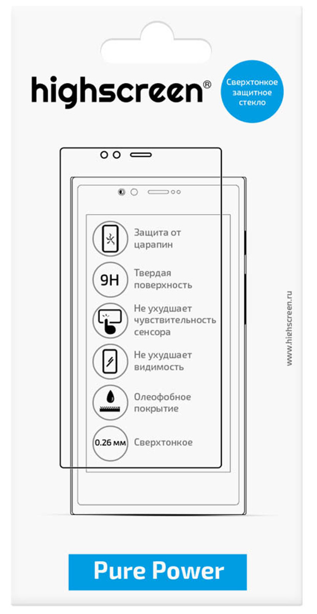 Highscreen стекло защитное для Pure Power, Clear23391 Highscreen стекло защитное для Pure Power, Clear23391Оригинальное защитное стекло Highscreen с олеофобным покрытием для смартфона Pure Power выполнено из настоящего стекла со специальной технологической обработкой. Толщина стекла составляет 0.26 мм, а твёрдость 9Н, в то время как у защитных пленок твердость в три раза ниже. Благодаря этому даже такие острые предметы, как ножи или ключи не смогут его поцарапать, и экран телефона будет надежно защищен от царапин, потертостей и других повреждений. Защитное стекло наклеивается на чистую поверхность дисплея смартфона. Cиликоновое покрытие и определенная степень гибкости позволяют защитному стеклу легко крепится на смартфон, а при снятии не оставлять разводов и липких следов.Защитное стекло прозрачно, сохраняет четкость изображения и цветопередачу экрана. Оно совершенно не влияет на удобство и ощущения эксплуатации сенсорного экрана. Защитное стекло Highscreen безопасно. У него есть связывающая пленка, которая не даст разлететься осколкам, в случае его...