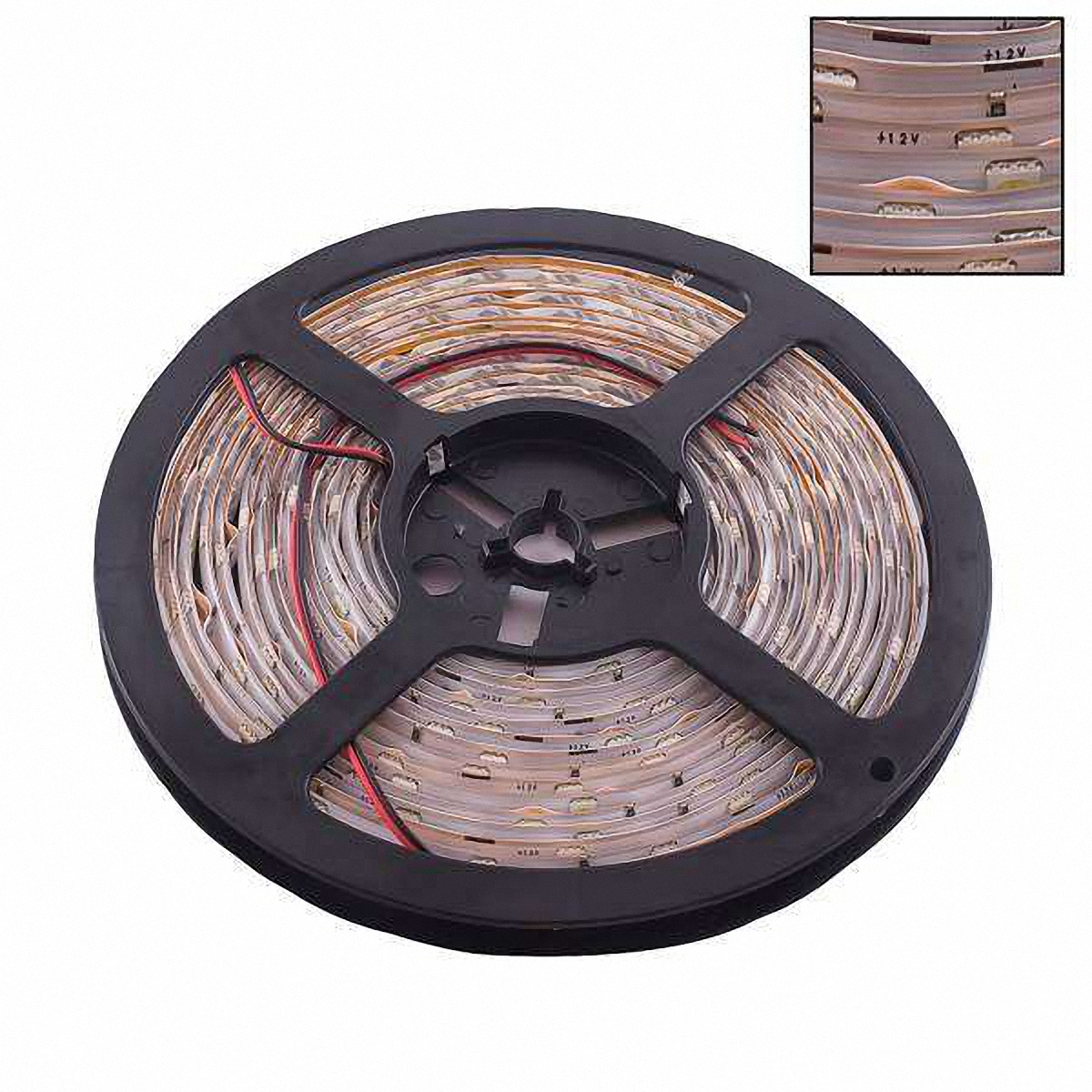 Skyway Лента светодиодная 150 SMD диодов. S03201019S03201019 Skyway Лента светодиодная 150 SMD диодов. S03201019S03201019Входное напряжение: 12V. Длина: 500 см. Цвет основы: белый. Цвет катушки: белый.