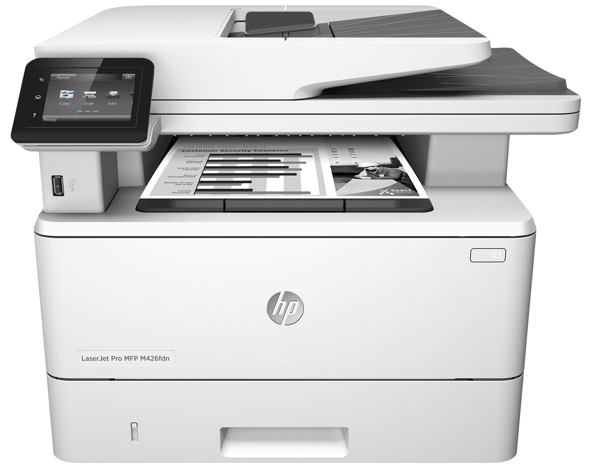 HP LaserJet Pro M426fdn МФУ (F6W17A)F6W17A#B09 HP LaserJet Pro M426fdn МФУ (F6W17A)F6W17A#B09МФУ HP LaserJet Pro M426fdn поможет быстрее справляться с работой и обеспечит надежную защиту от угроз. Чтобы увеличить объемы печати, используйте оригинальные лазерные картриджи HP с технологией Jetlntelligence. С помощью специальных бизнес-приложений вы сможете выполнять сканирование напрямую в электронную почту, на USB-накопитель, в сетевые папки или в облако. Устройство также обеспечивает более высокую скорость двусторонней печати по сравнению с аналогичными решениями. Благодаря высокой скорости печати вам больше не придется ждать. Для выхода из спящего режима этому МФУ требуется гораздо меньше времени, чем обычно. Управляйте доступом к заданиям печати и используйте другие функции обеспечения безопасности, в том числе проверку подлинности LDAP, приложение HP JetAdvantage Private Print и дополнительное хранилище заданий с защитой с помощью PIN-кода. Благодаря оригинальным черным лазерным картриджам HP увеличенной емкости и технологии...