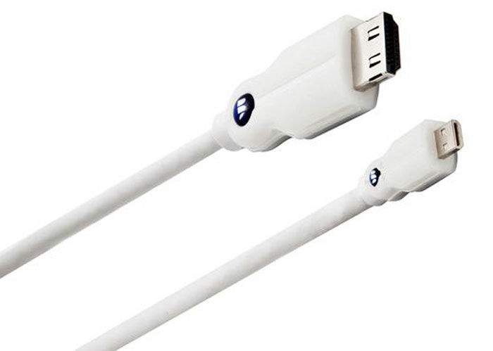 Monster MBL DL HD HSST D-A кабель HDMI - microHDMI (2,4 м)133204-00 Monster MBL DL HD HSST D-A кабель HDMI - microHDMI (2,4 м)133204-00Современные мобильные телефоны и цифровые камеры способны делать ультрареалистичные фотографии в высоком разрешении. Кабель Monster Mobile SuperThin для microHDMI обладает необходимой пропускной способностью для просмотра фотографий на HDTV с 24-битным цветом, максимально точной цветопередачей и самой плавной из возможных градаций цвета. Кабель Monster SuperThin Micro HDMI поддерживает формат Full HD видео с разрешением 1080p, дополняя ваши воспоминания яркими подробностями. Доступ до панели с разъёмами на некоторых HDTV может быть затруднен. SuperThin Micro на 20% тоньше стандартных кабелей, и легко изгибается для труднодоступных подключений. Несмотря на его размер, кабель Monster имеет трехслойное экранирование для максимальной защиты сигнала от электрических и радиочастотных помех.