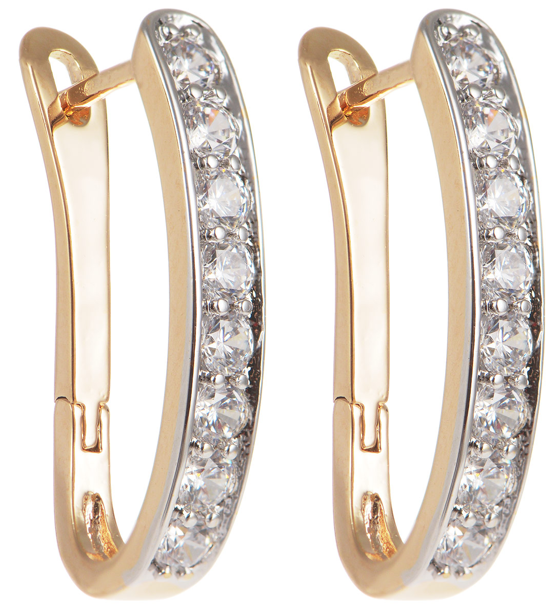 Серьги Taya, цвет: золотистый, прозрачный. T-B-11648T-B-11648-EARR-GOLD Серьги Taya, цвет: золотистый, прозрачный. T-B-11648T-B-11648-EARR-GOLDМодные позолоченные серьги Taya изготовлены из бижутерного сплава и оформлены цирконами. Застегивается изделие с помощью английского замка. Оригинальные серьги внесут изюминку, как в повседневный, так и в выходной образ и позволят выделиться среди окружающих.