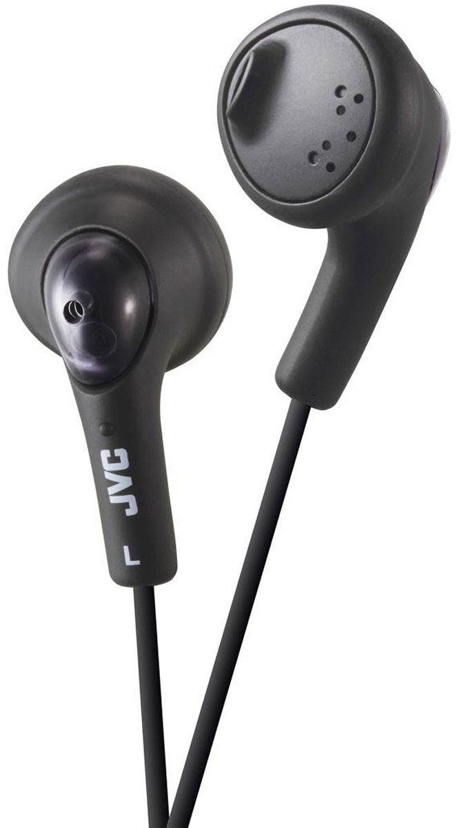 JVC Gumy HA-F160-B, Black наушникиHA-F160-B JVC Gumy HA-F160-B, Black наушникиHA-F160-BНаушники JVC Gumy HA-F160-B овальной формы из мягкой резины обеспечивают комфортное и удобное прилегание. Благодаря неодимовому магниту, используемому в 13,5 мм драйверах, вы получаете качественное звучание и отличные басы. Наушники имеют кабель длиной 1 м с никелированным штекером.
