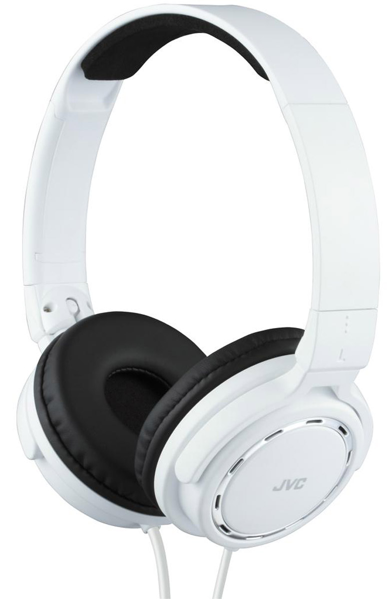 JVC HA-S520-W, White наушникиHA-S520-W JVC HA-S520-W, White наушникиHA-S520-WКомпактные, легкие накладные наушники JVC HA-S520-W. Качественный звук с кольцевыми портами, динамическая головка с 36 мм диафрагмой и неодимовыми магнитами. Удобные и мягкие амбушюры для качественной звуко-изоляции и максимального комфорта. Мягкое оголовье для идеальной посадки. Прочный кабель длиной 1,2 метра оснащен позолоченным тонким штекером L-типа, также совместимым с iPhone.