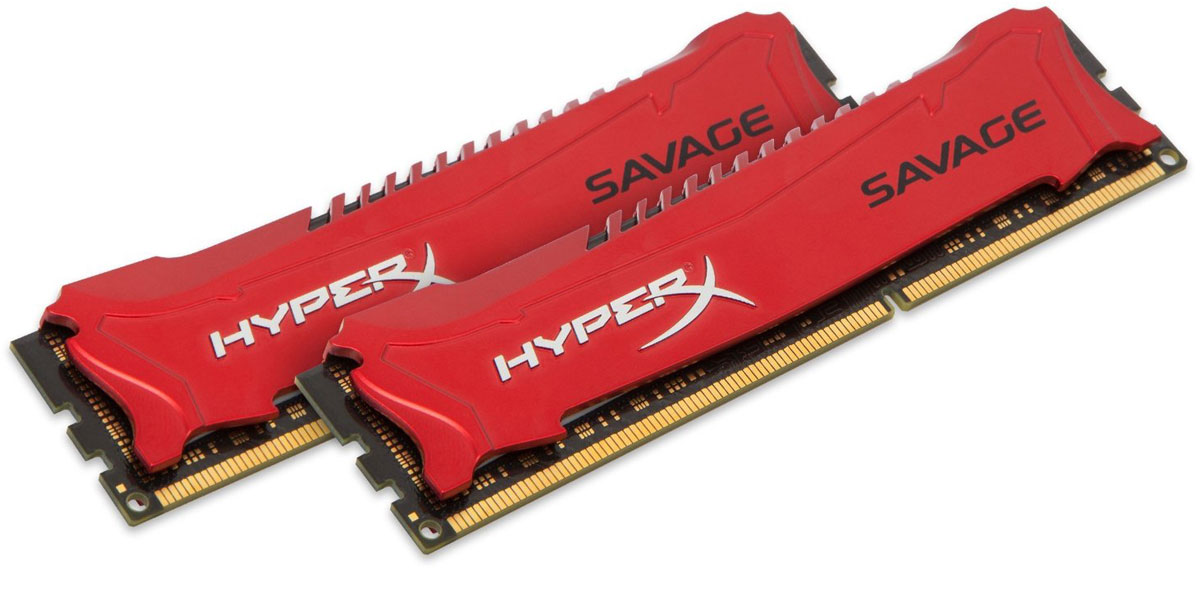 Kingston HyperX Savage DDR3 DIMM 8GB (2х4GB) 2400МГц комплект модулей оперативной памяти (HX324C11SRK2/8)HX324C11SRK2/8 Kingston HyperX Savage DDR3 DIMM 8GB (2х4GB) 2400МГц комплект модулей оперативной памяти (HX324C11SRK2/8)HX324C11SRK2/8Побеждай противников с памятью Kingston HyperX Savage. Модули имеют уникальный асимметричный красный теплоотвод, изготовленный из высококачественного алюминия, и черную печатную плату со специальной обработкой. Они помогают вам победить и выделиться из толпы. Теплоотвод рассеивает тепло, благодаря чему система не нагревается и работает надежно, а низкий профиль позволяет выполнять установку под большие кулеры процессоров. HyperX Savage имеет дизайн, полностью соответствующий новейшим тенденциям в мире компьютерных игр, обладает широким диапазоном высоких скоростей и емкостью. Благодаря латентности CL11 она обеспечивает сверхотзывчивую многозадачность и более быструю работу системы. Настроенные вручную внутренние профили XMP позволяют пользователям достигать повышенных значений частот, тайминга и напряжения простым включением утилиты Intel XMP. Даже новички способны разгонять платформы без необходимости ручной настройки BIOS. Параметры...
