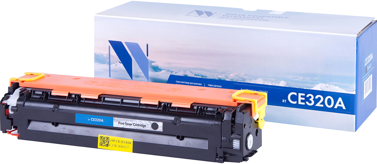 NV Print CE320ABk, Black тонер-картридж для HP Color LaserJet PRO CP1525N/CP1525NWNV-CE320ABk NV Print CE320ABk, Black тонер-картридж для HP Color LaserJet PRO CP1525N/CP1525NWNV-CE320ABkСовместимый лазерный картридж NV Print CE320ABk для печатающих устройств HP - это альтернатива приобретению оригинальных расходных материалов. При этом качество печати остается высоким. Картридж обеспечивает повышенную чёткость чёрного текста и плавность переходов оттенков серого цвета и полутонов, позволяет отображать мельчайшие детали изображения. Лазерные принтеры, копировальные аппараты и МФУ являются более выгодными в печати, чем струйные устройства, так как лазерных картриджей хватает на значительно большее количество отпечатков, чем обычных. Для печати в данном случае используются не чернила, а тонер.