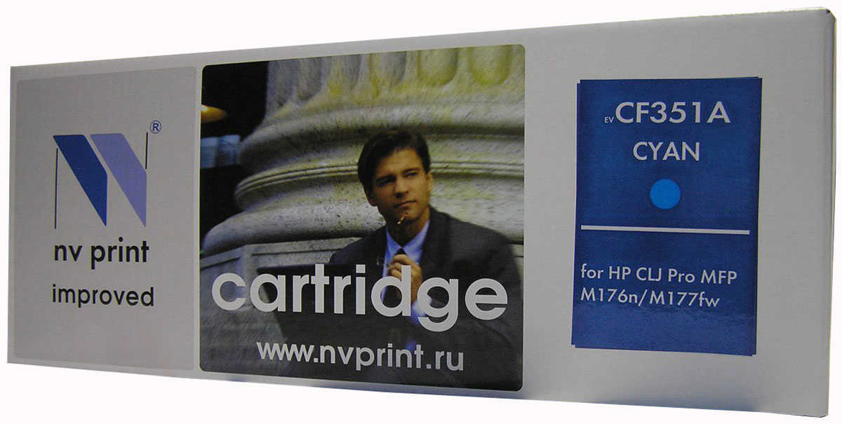 NV Print CF351AC, Cyan тонер-картридж для HP Color LaserJet Pro MFP 153/M176/M177NV-CF351AC NV Print CF351AC, Cyan тонер-картридж для HP Color LaserJet Pro MFP 153/M176/M177NV-CF351ACСовместимый лазерный картридж NV Print CF351AC для печатающих устройств HP - это альтернатива приобретению оригинальных расходных материалов. При этом качество печати остается высоким. Картридж обеспечивает повышенную чёткость и плавность переходов оттенков цвета и полутонов, позволяет отображать мельчайшие детали изображения. Лазерные принтеры, копировальные аппараты и МФУ являются более выгодными в печати, чем струйные устройства, так как лазерных картриджей хватает на значительно большее количество отпечатков, чем обычных. Для печати в данном случае используются не чернила, а тонер.