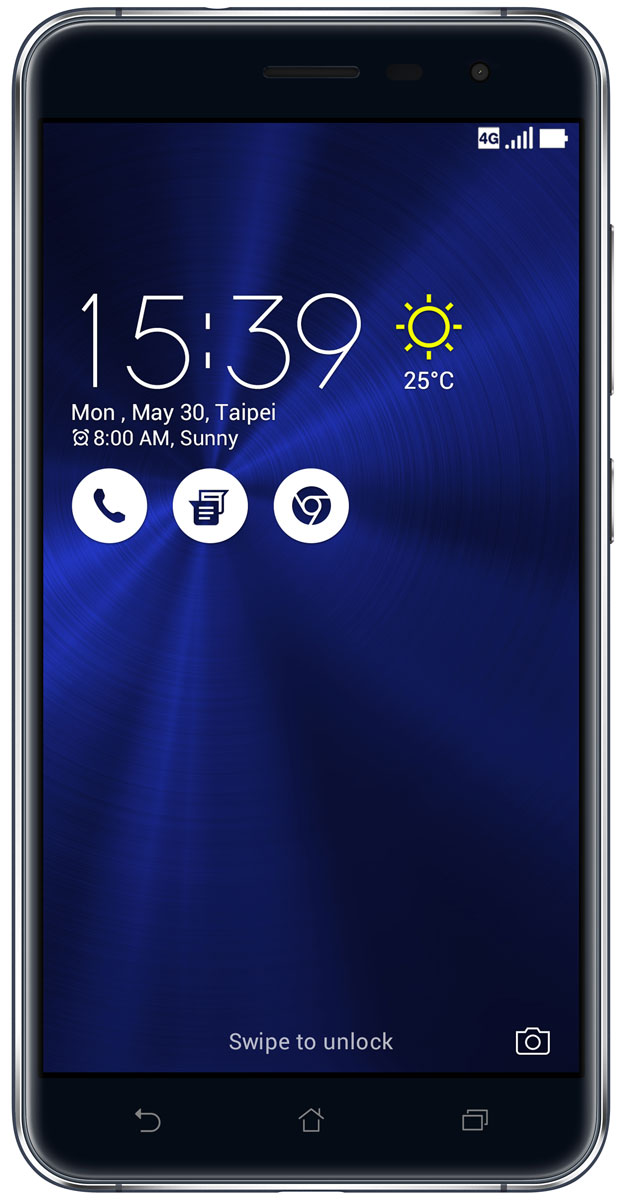 ASUS ZenFone 3 ZE552KL, Sapphire Black (90AZ0121-M01140)90AZ0121-M01140 ASUS ZenFone 3 ZE552KL, Sapphire Black (90AZ0121-M01140)90AZ0121-M01140ZenFone 3 - это современный смартфон с оригинальным дизайном и высококачественной камерой, который станет вашу жизнь чуть более необычной. Современный смартфон, отделанный с обеих сторон защитным стеклом безупречно выверенной формы. Тонкий корпус, который идеально ложится в ладонь. Оригинальный узор из концентрических окружностей, украшающий заднюю панель и выгравированный на кнопках, как отражение философской гармонии Дзен. Вы хотите получить совершенно новые впечатления от своего нового смартфона? Просто взгляните и прикоснитесь к ZenFone 3. ZenFone 3 - это синоним тонкой работы. Заключенный в корпус из высокопрочного стекла Corning Gorilla Glass со скругленными кромками, данный смартфон имеет толщину всего 7,69 мм. Красоту его изысканного дизайна подчеркивают акценты на боковых гранях, выполненные методом алмазной резки. Это шедевр современного инженерного искусства, которым вы никогда не устанете наслаждаться. ZenFone 3 оснащается...