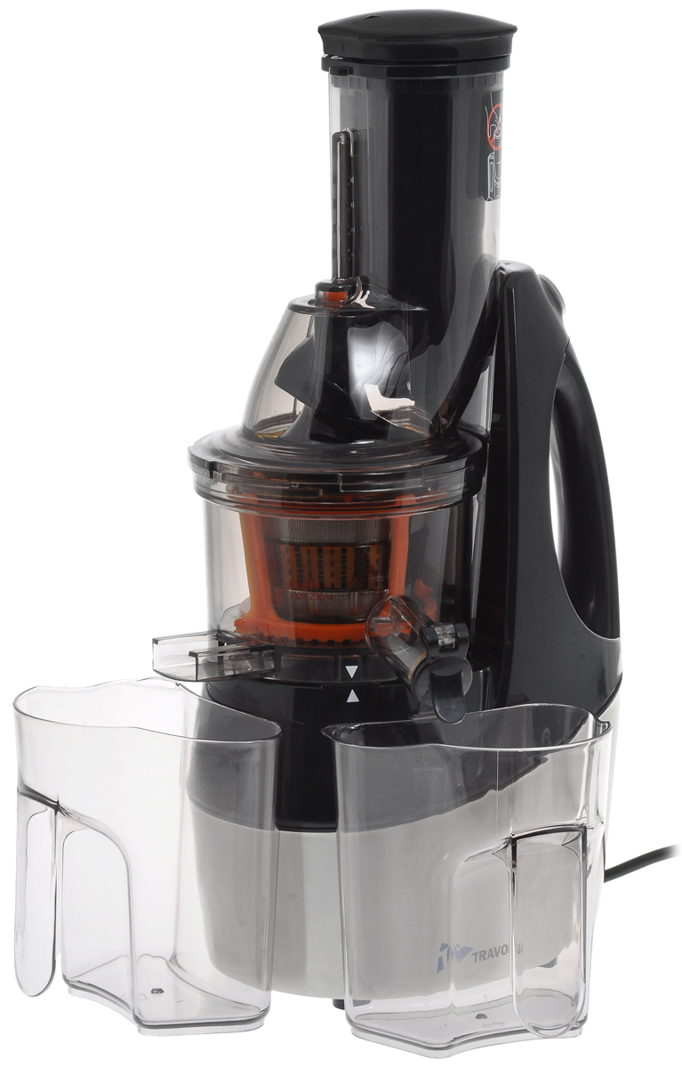 Travola JT-2014C-1 шнековая соковыжималкаJT-2014C-1 Travola JT-2014C-1 шнековая соковыжималкаJT-2014C-1Соковыжималка холодного отжима Travola JT-2014C-1 является инновационным продуктом, который использует запатентованную технологию для эффективной экстракции сока из различных ингредиентов. Прибор разработан для получения наилучшего результата с продуктами плотной консистенции и высоким содержанием воды. Технология низкоскоростного отжима позволяет извлечь максимальное количество питательных веществ, витаминов и ферментов из минимального количества исходного продукта, как, например, фрукты, овощи, зелень. Функция реверса Непрерывная работа: менее 30 мин Можно готовить соки из цельных фруктов Удобная ручка для переноски Высокий процент выхода сока Тихая работа двигателя Легко разбирается для чистки * Победитель номинации «Лучшая собственная торговая марка в сегменте ONLINE» Премия PRIVATE LABEL AWARDS (by IPLS) —международная премия в области собственных торговых марок, созданная компанией Reed...