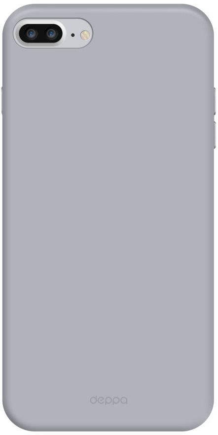 Deppa Air Case чехол для Apple iPhone 7 Plus, Silver83273 Deppa Air Case чехол для Apple iPhone 7 Plus, Silver83273Чехол Deppa Air Case для Apple iPhone 7 Plus - случай редкого сочетания яркости и чувства меры. Это стильная и элегантная деталь вашего образа, которая всегда обращает на себя внимание среди множества вещей. Благодаря покрытию soft touch чехол невероятно приятен на ощупь, поэтому смартфон не хочется выпускать из рук. Ультратонкий чехол (толщиной 1 мм) повторяет контуры самого девайса, при этом готов принимать на себя удары - последствия непрерывного ритма городской жизни.