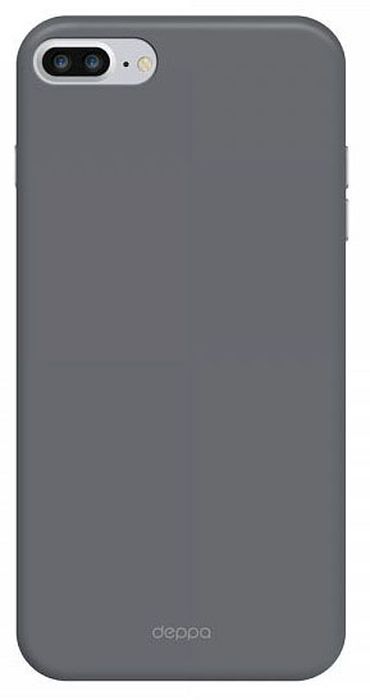 Deppa Air Case чехол для Apple iPhone 7 Plus, Graphite83274 Deppa Air Case чехол для Apple iPhone 7 Plus, Graphite83274Чехол Deppa Air Case для Apple iPhone 7 Plus - случай редкого сочетания яркости и чувства меры. Это стильная и элегантная деталь вашего образа, которая всегда обращает на себя внимание среди множества вещей. Благодаря покрытию soft touch чехол невероятно приятен на ощупь, поэтому смартфон не хочется выпускать из рук. Ультратонкий чехол (толщиной 1 мм) повторяет контуры самого девайса, при этом готов принимать на себя удары - последствия непрерывного ритма городской жизни.