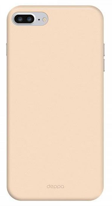 Deppa Air Case чехол для Apple iPhone 7 Plus, Gold83275 Deppa Air Case чехол для Apple iPhone 7 Plus, Gold83275Чехол Deppa Air Case для Apple iPhone 7 Plus - случай редкого сочетания яркости и чувства меры. Это стильная и элегантная деталь вашего образа, которая всегда обращает на себя внимание среди множества вещей. Благодаря покрытию soft touch чехол невероятно приятен на ощупь, поэтому смартфон не хочется выпускать из рук. Ультратонкий чехол (толщиной 1 мм) повторяет контуры самого девайса, при этом готов принимать на себя удары - последствия непрерывного ритма городской жизни.