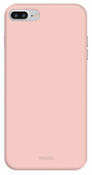 Deppa Air Case чехол для Apple iPhone 7 Plus, Pink Gold83276 Deppa Air Case чехол для Apple iPhone 7 Plus, Pink Gold83276Чехол Deppa Air Case для Apple iPhone 7 Plus - случай редкого сочетания яркости и чувства меры. Это стильная и элегантная деталь вашего образа, которая всегда обращает на себя внимание среди множества вещей. Благодаря покрытию soft touch чехол невероятно приятен на ощупь, поэтому смартфон не хочется выпускать из рук. Ультратонкий чехол (толщиной 1 мм) повторяет контуры самого девайса, при этом готов принимать на себя удары - последствия непрерывного ритма городской жизни.