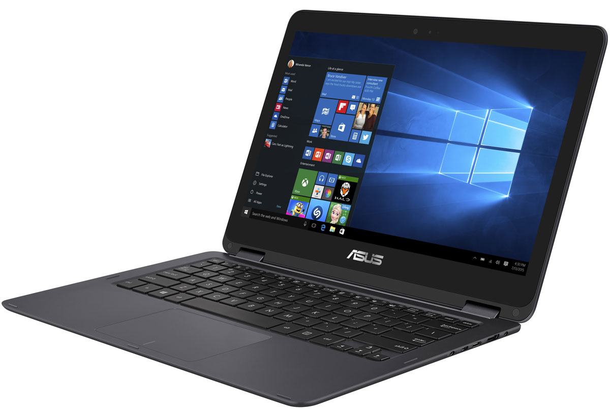 ASUS ZenBook Flip UX360CA (UX360CA-C4112TS)UX360CA-C4112TS ASUS ZenBook Flip UX360CA (UX360CA-C4112TS)UX360CA-C4112TSAsus Zenbook Flip UX360CA сочетает в себе элегантную изысканность ультрабуков серии Zenbook с удобством и универсальностью ноутбуков-трансформеров, оснащенных откидывающимся на 360° дисплеем. Это ультратонкое, ультралегкое и стильное устройство может быть и ноутбуком, и планшетом, и чем-то большим. Он создан, чтобы быть с вами везде, в любой ситуации. Установленный в нем процессор Intel Core с легкостью справится с любыми повседневными задачами, а его батареи хватает на целых 12 часов работы без подзарядки! ZenBook Flip UX360CA представляет собой шедевр с точки зрения дизайна. Он выполнен в тонком и одновременно прочном алюминиевом корпусе монолитной конструкции и при толщине 13,9 мм весит всего 1,3 кг. К элегантному дизайну семейства ZenBook с отличительной отделкой в виде концентрических окружностей добавляют нотку изысканности оригинальные цветовые решения. ZenBook Flip UX360CA оборудован дисплеем с инновационным механизмом крепления, который...